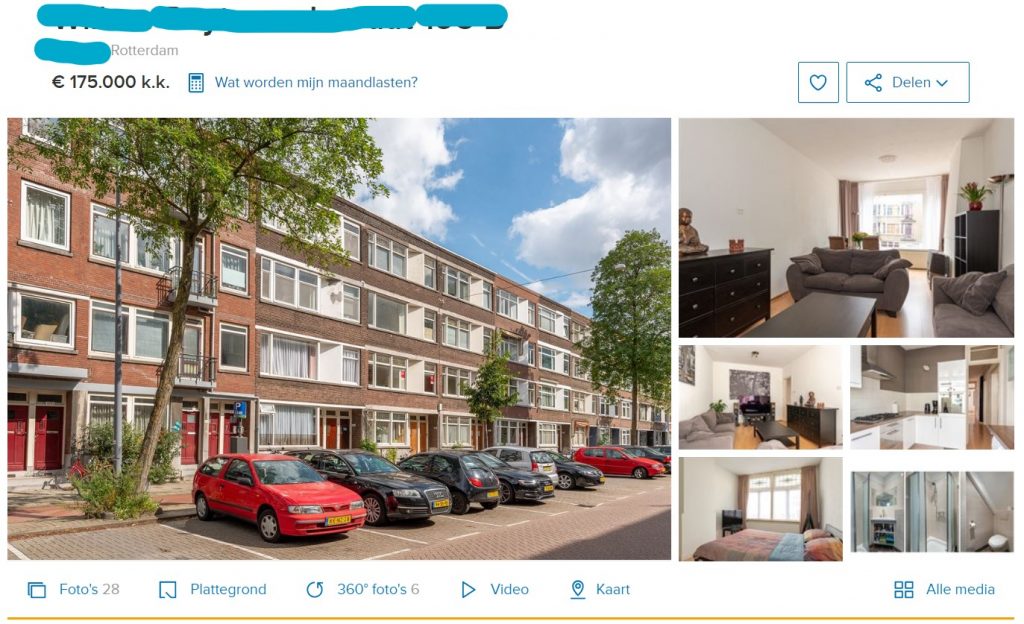 Appartement in Rotterdam