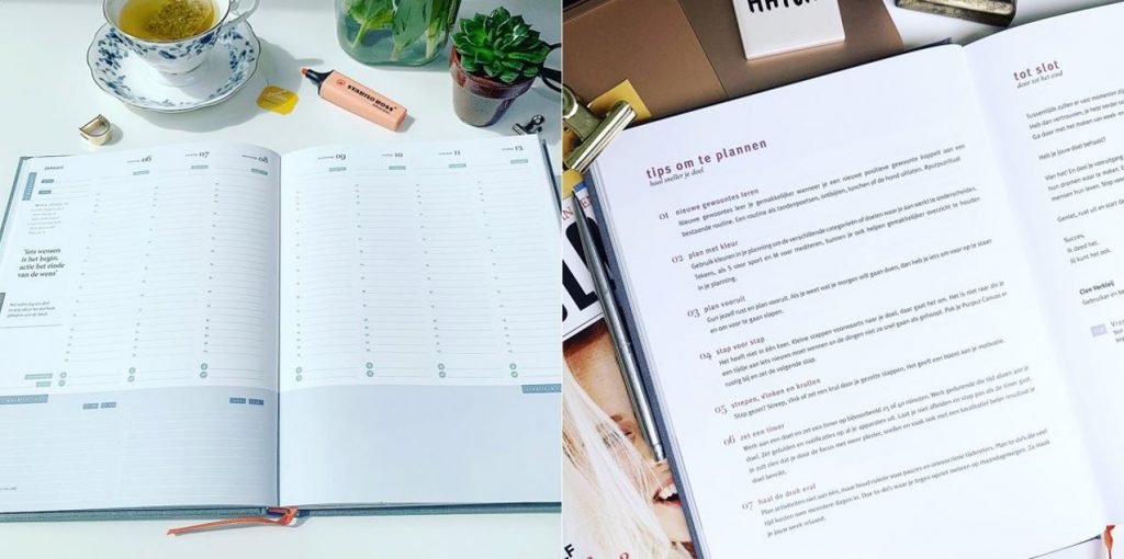 doelen bereiken - hoe ziet de Purpuz planner er uit