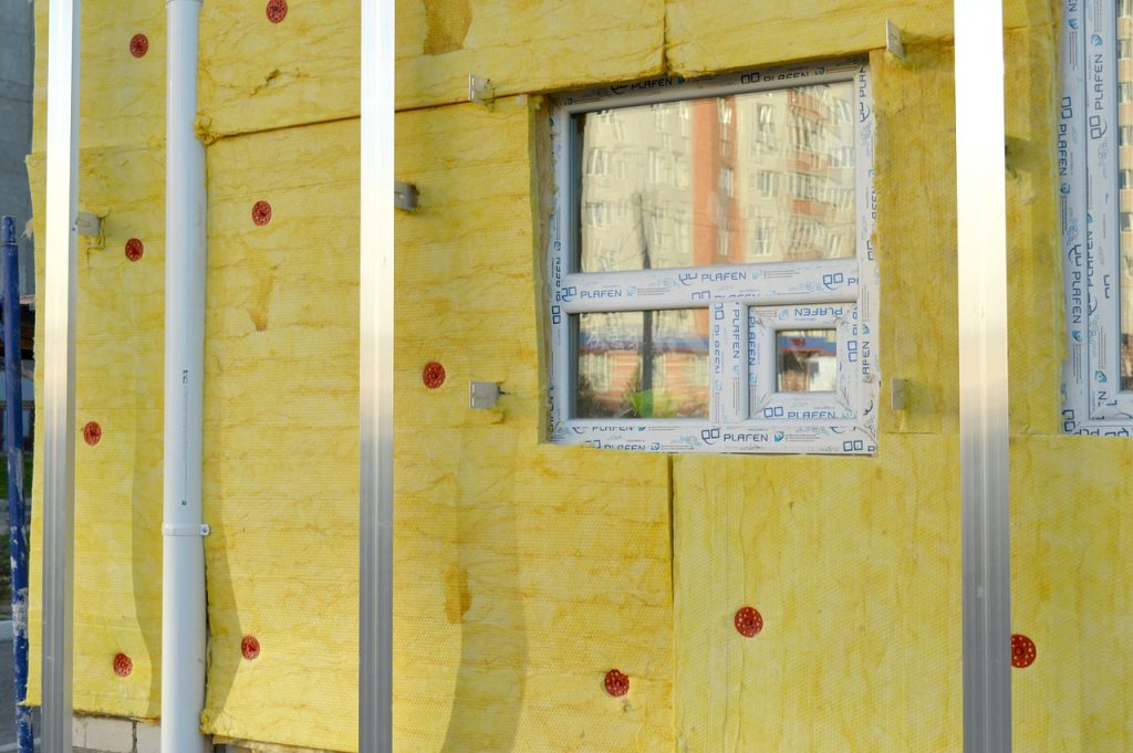 isoleren van de wand tijdens verbouwen beleggingspand